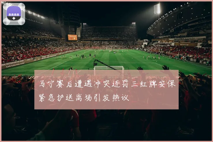马宁赛后遭遇冲突连罚三红牌安保紧急护送离场引发热议